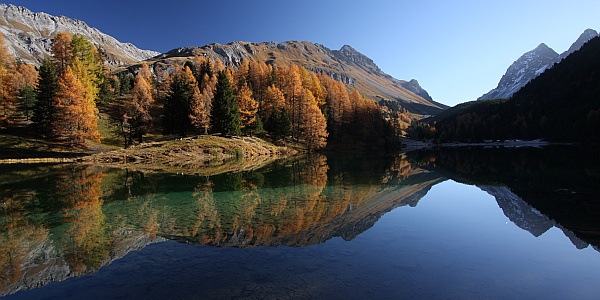 Foto Frühmorgens am Lai da Palpuogna