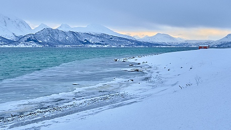 Schnee - Strand - Meer